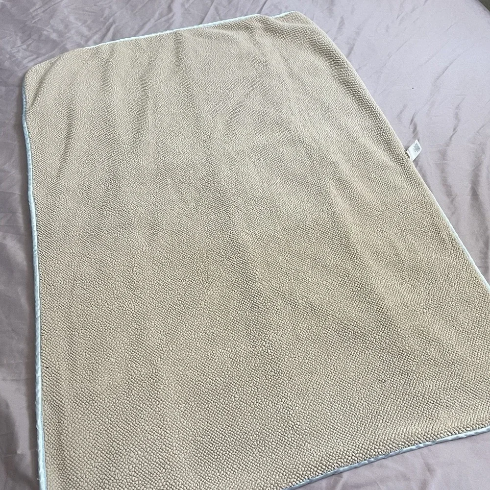 Carters Just One You Blue Checkered Minky Dot Baby Blanket Zebra Little Boy Star